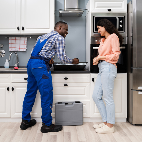 can you provide an estimate for cooktop repair before beginning any work in Bondurant WY